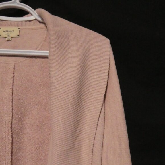 ARITZIA - WILFRED | x small | Dusty Pink Diderot Sweater Cardigan - Picture 5 of 16